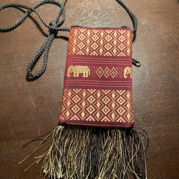Handmade mini crossbody pouch - Picture 3 of 3